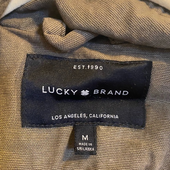 Lucky Brand Green Utility Jacket - Picture 4 of 6